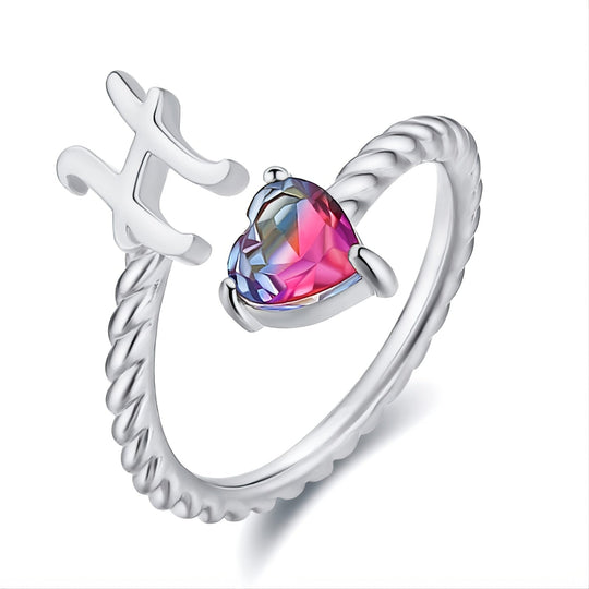 Adjustable Initial Letter Ring