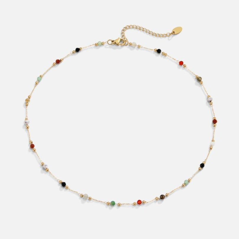 Luly Natural Gemstone Necklace